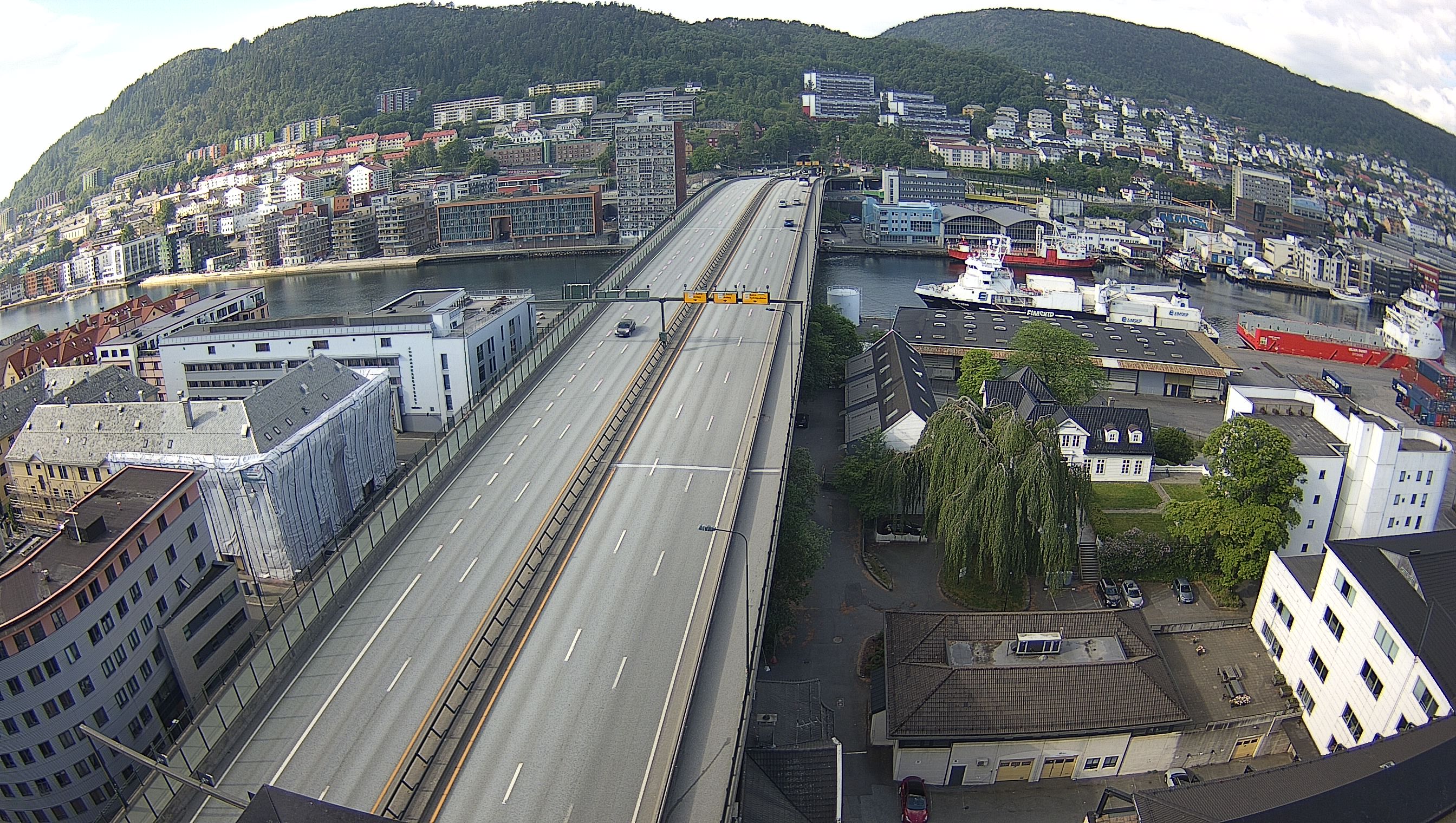Webcam Bergen, Bergen, Hordaland, Norwegen